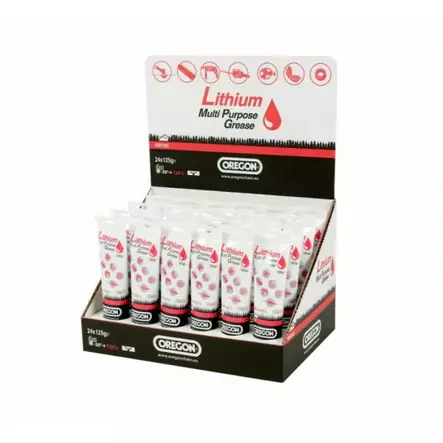 Litium kulmavaihderasvaa 125gr putkilo, oregon - Kärkipyörä ja kulmavaihderasvat - 503-530182IORE - 1